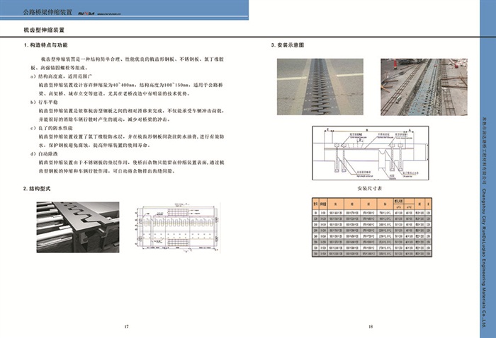 公路橋梁伸縮裝置